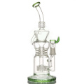 Triple Ratchet Perc Klein Incycler Hookah Glas Rauchende Wasserpfeifen (ES-GB-338)